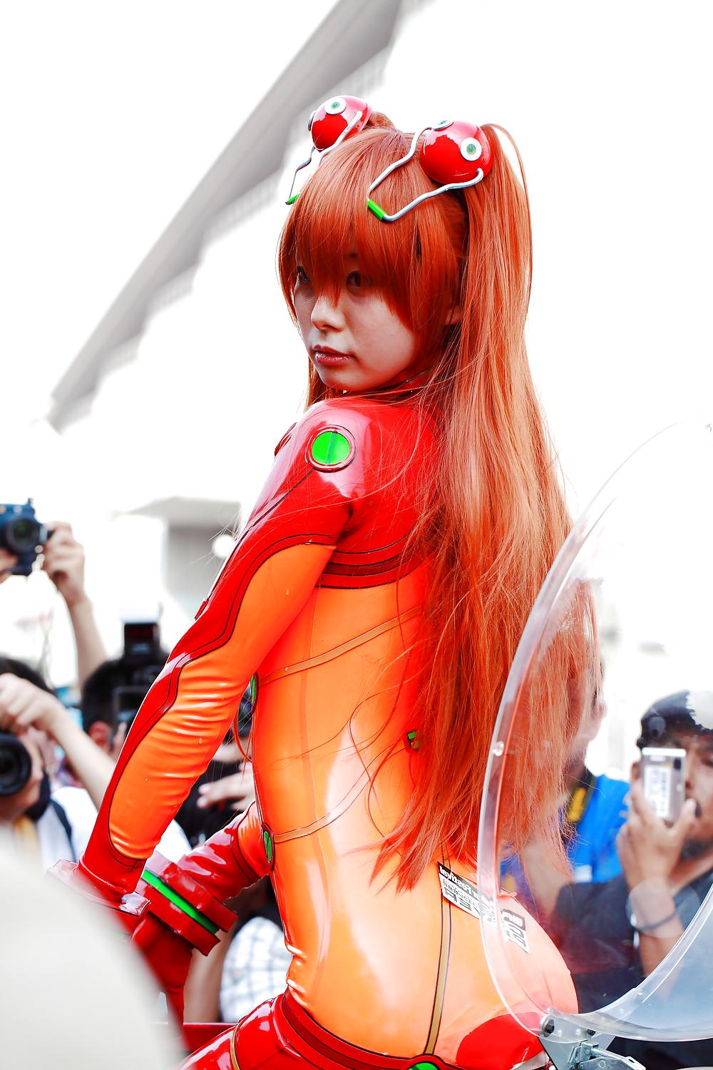 25P EVANGELION Cosplay (Public Photo Shoot)