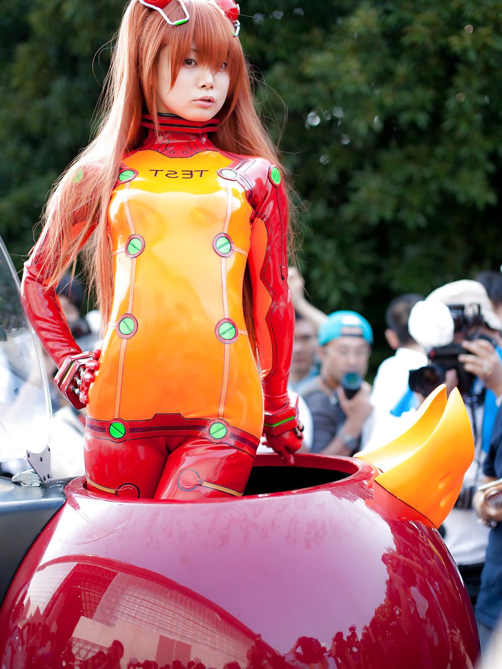 25P EVANGELION Cosplay (Public Photo Shoot)