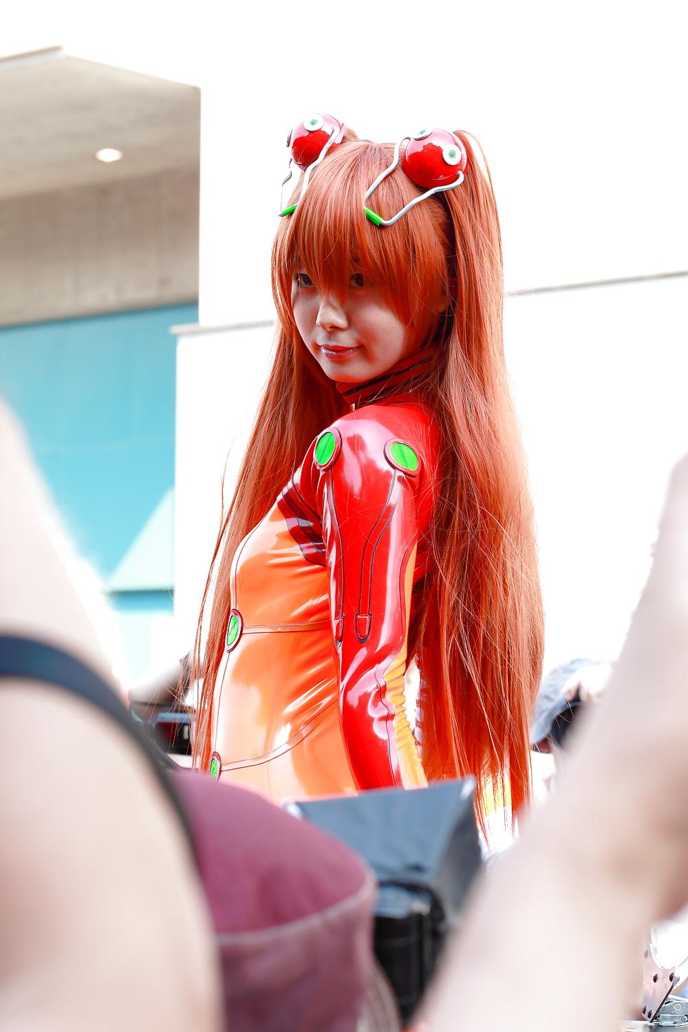 25P EVANGELION Cosplay (Public Photo Shoot)