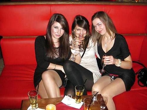 25P Random girls in pantyhose and stockings