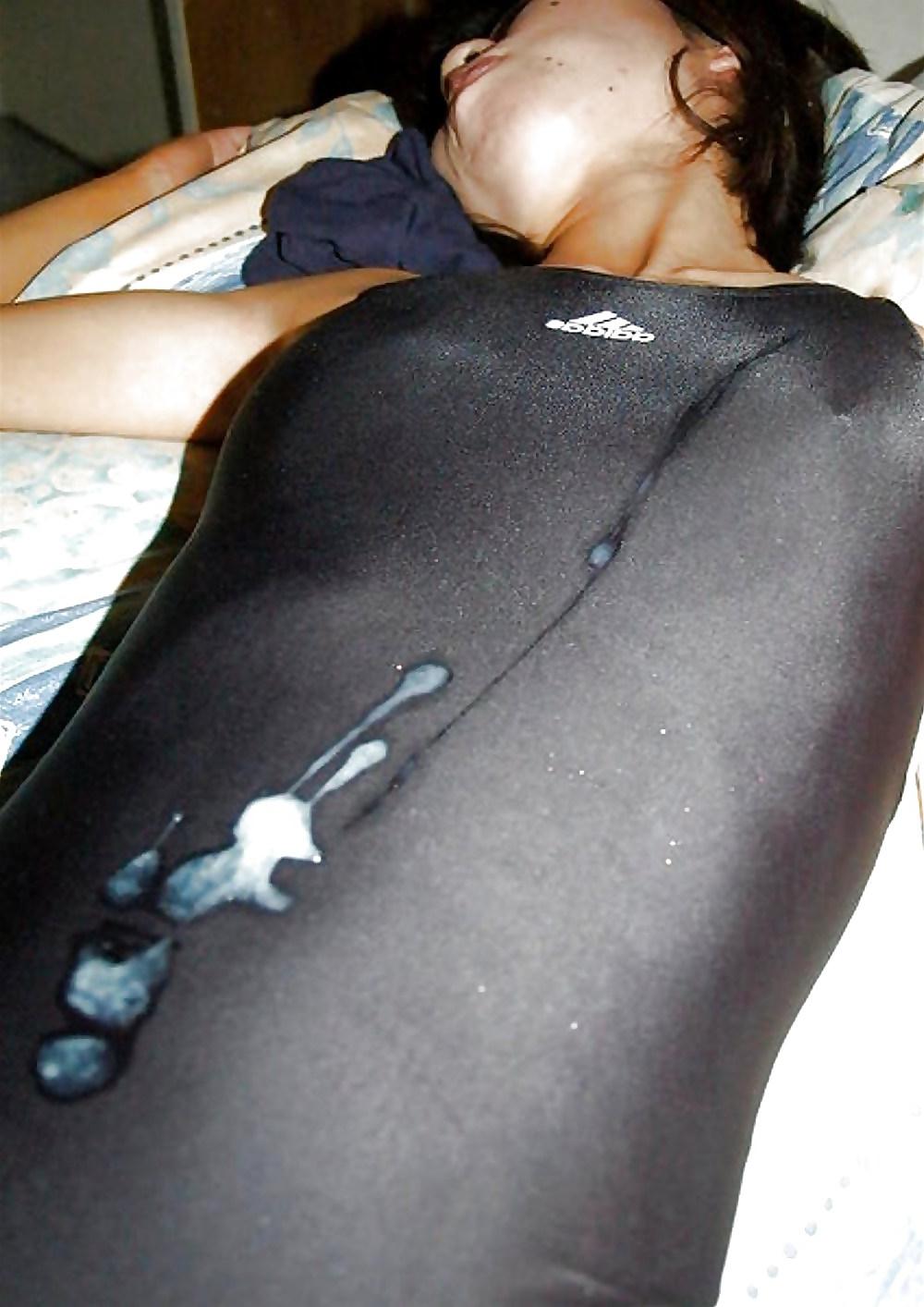 18P Cum on Swimsuit