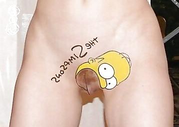 25P Body painting