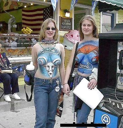 25P Body painting