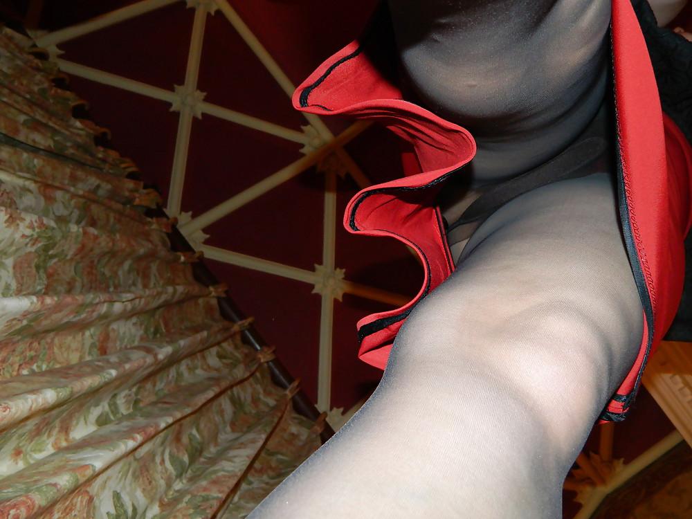 12P Mature Wife In Pantyhose and Stockings 2
