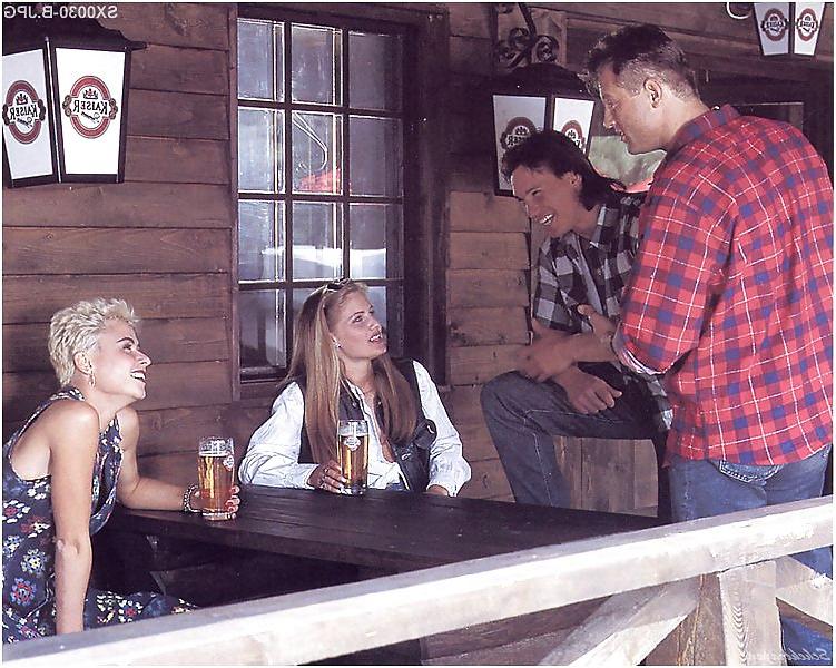 14P Vintage summer rest foursome