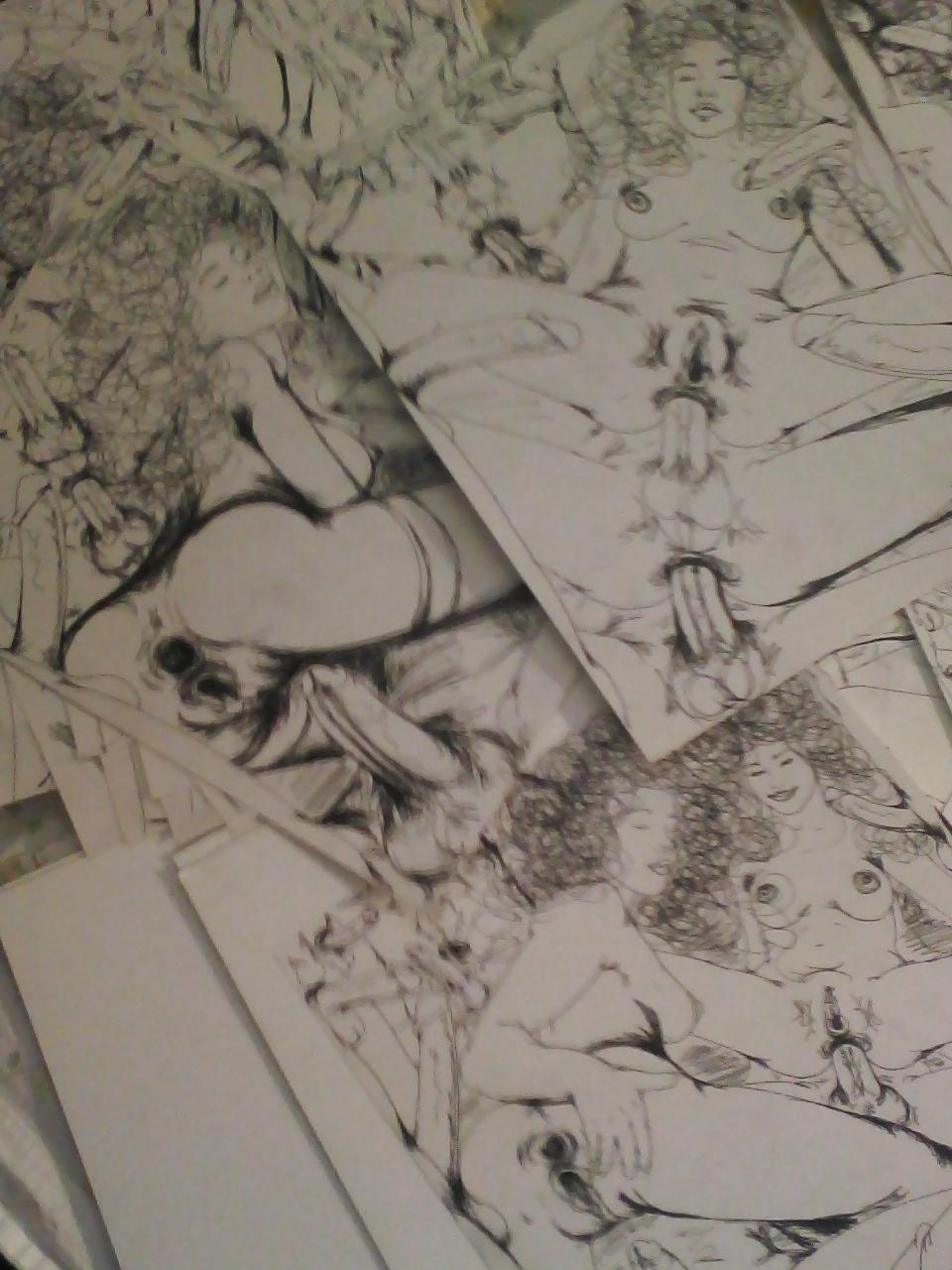 6P Bi Orgy Sketch 1