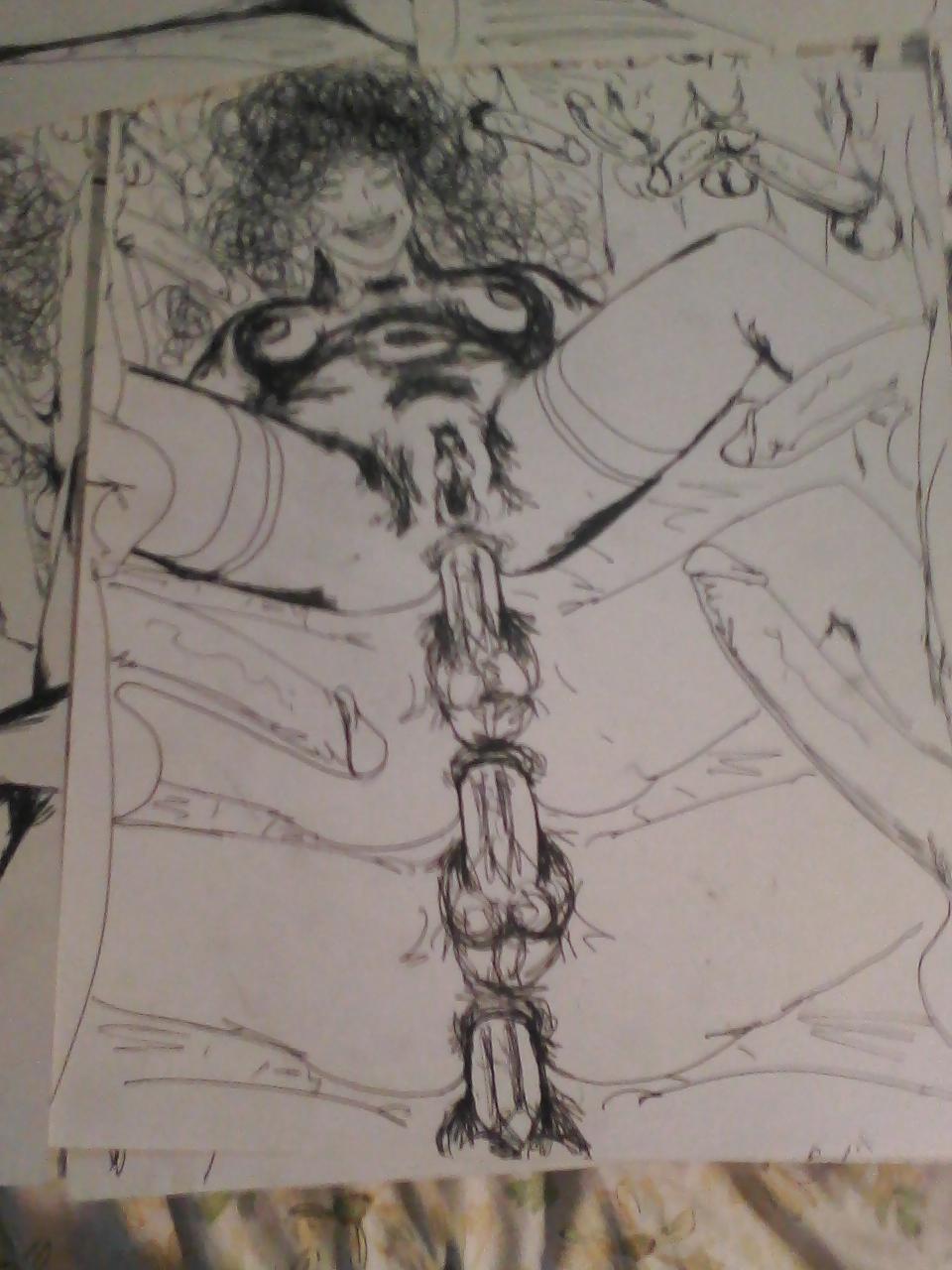 6P Bi Orgy Sketch 1