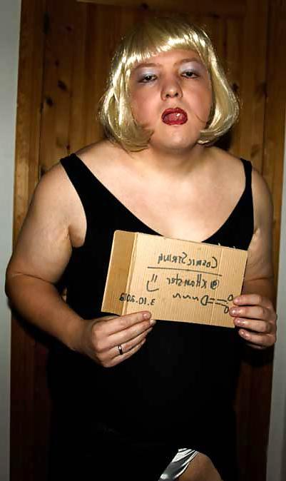 16P Black dress and makeup