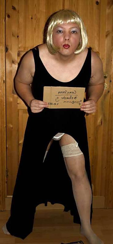 16P Black dress and makeup