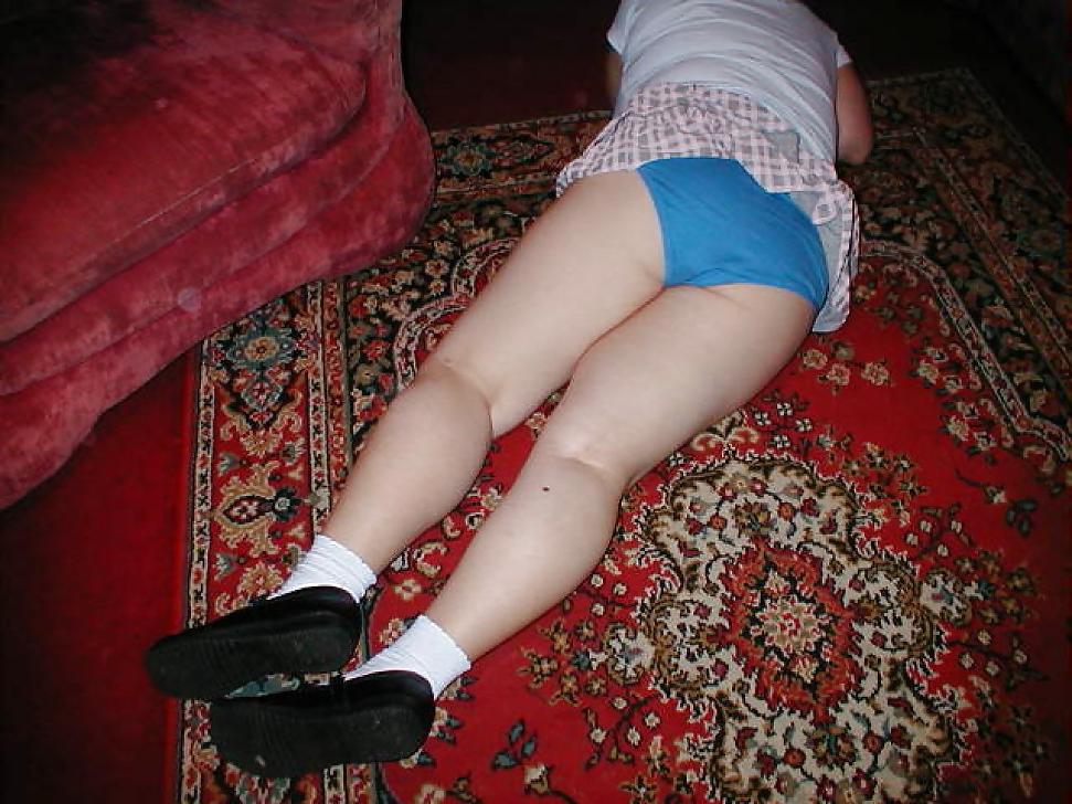 25P My wife's red and blue knickers