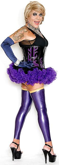 25P I love a tranny in a corset 4