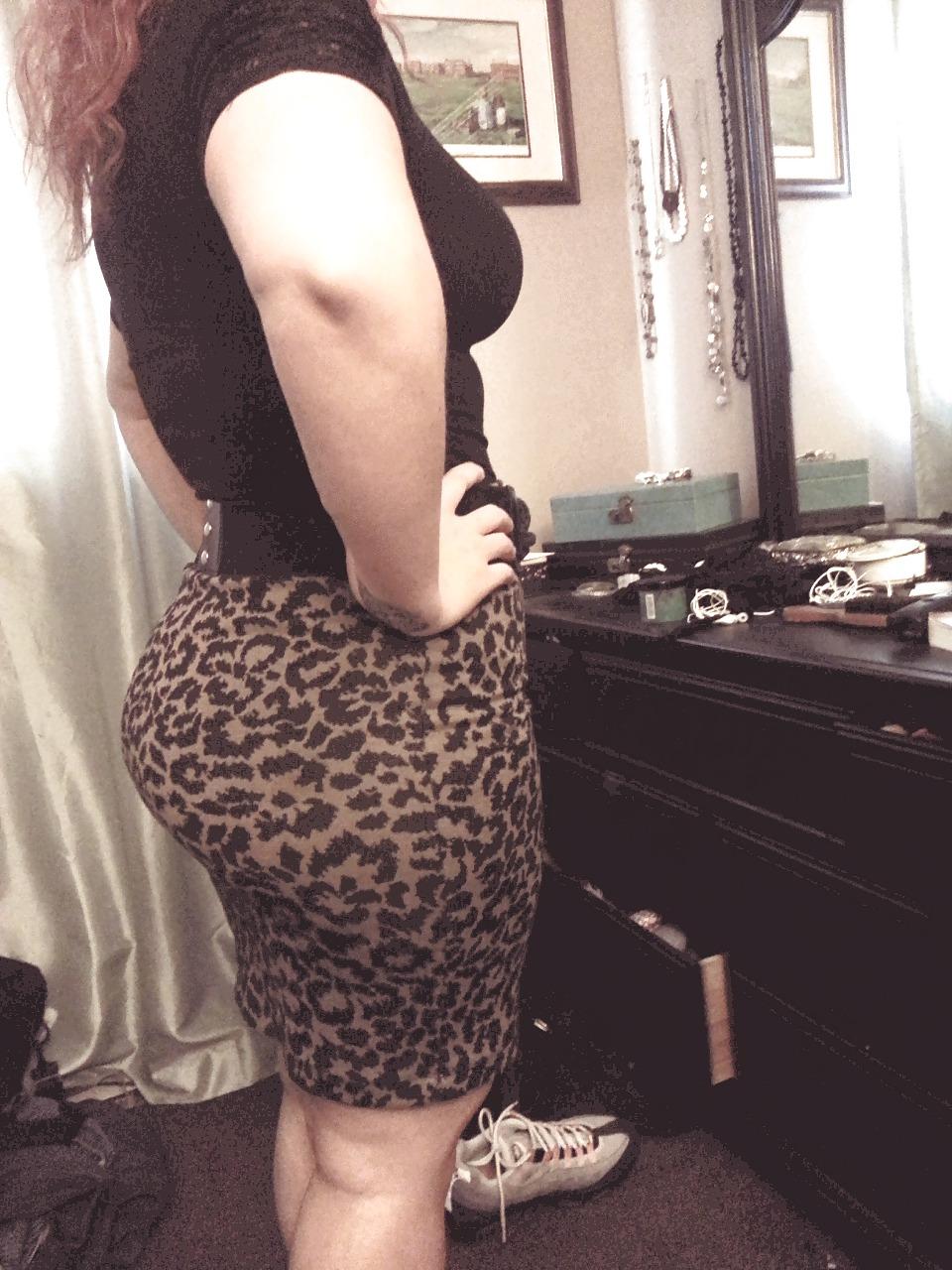 10P Pawg leopard dress