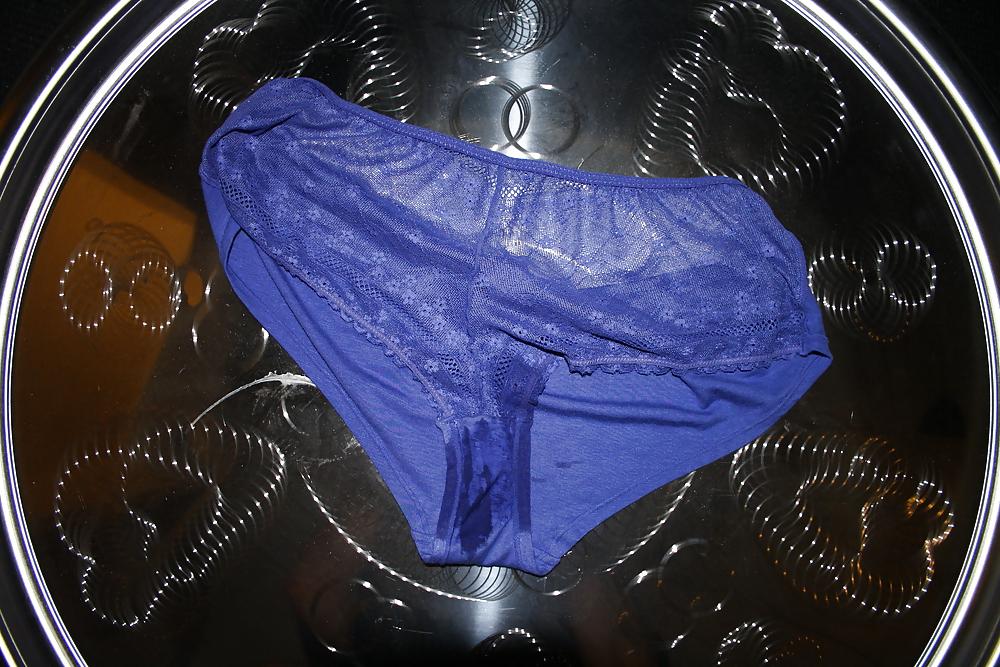 18P Mature Lady- wet panty- dirty comments welcome