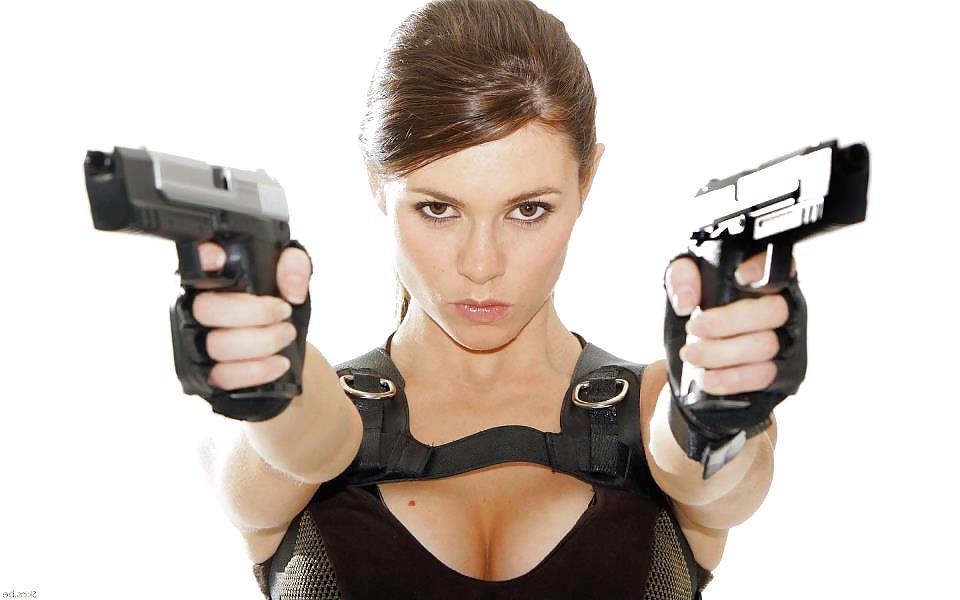 25P Cosplay-Süße verschwendet an Geeks lol