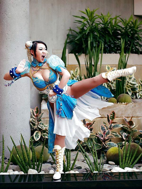 25P Cosplay-Süße verschwendet an Geeks lol