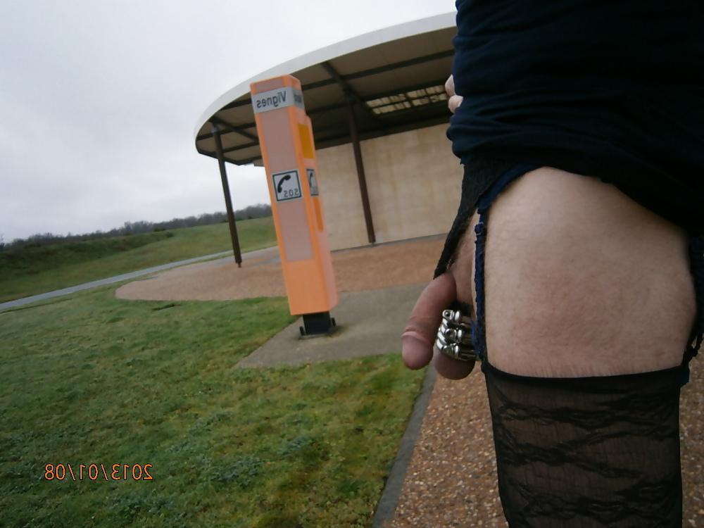 11P Public exhib masturbation handjob flashing cock dick queue
