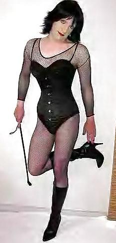 8P I love a tranny in a corset 14