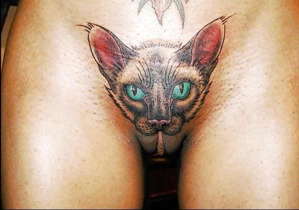 13P The Beauty of Amateur Pussy Tattoo