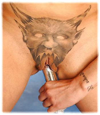 13P The Beauty of Amateur Pussy Tattoo