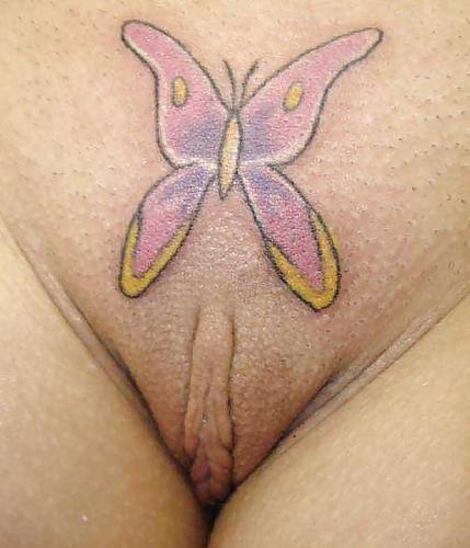 13P The Beauty of Amateur Pussy Tattoo