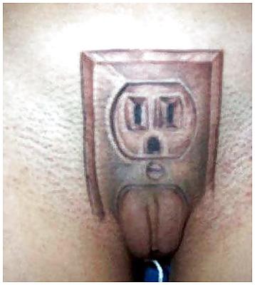 13P The Beauty of Amateur Pussy Tattoo