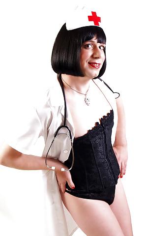 19P I love a tranny in a corset 15