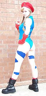 22P Cosplay - Cammy Street Fighter