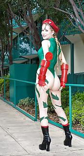 22P Cosplay - Cammy Street Fighter