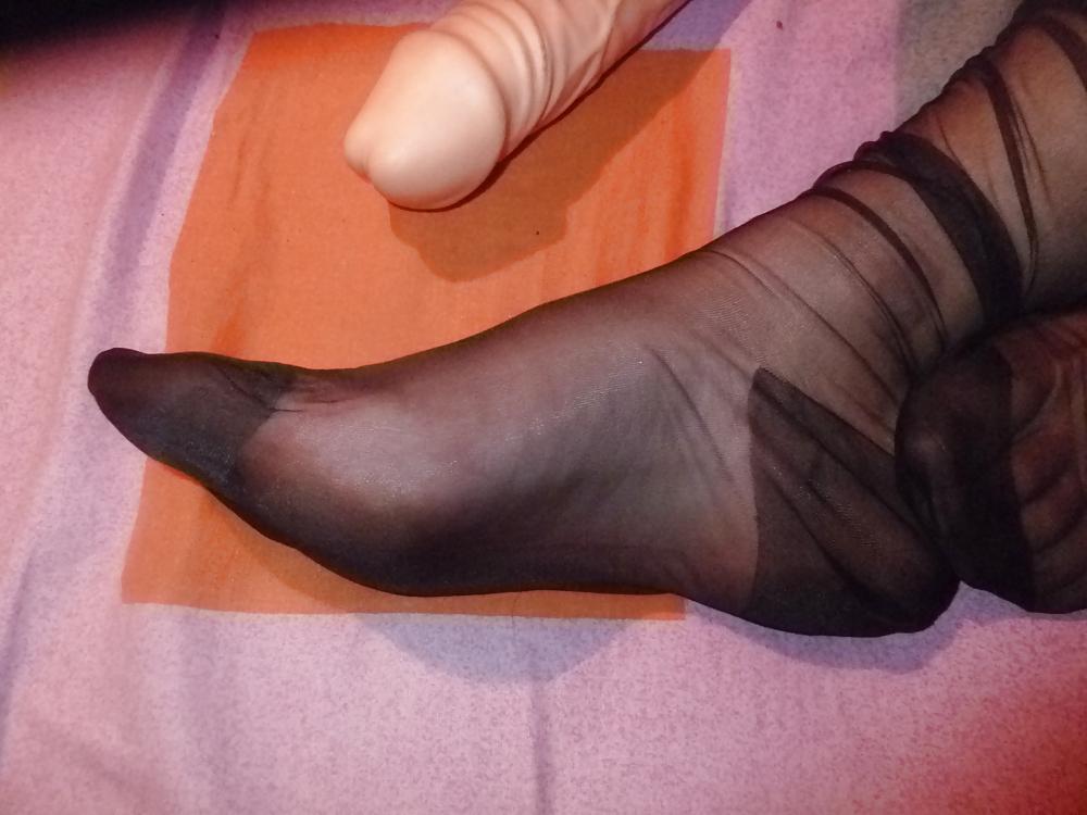 6P Footjob gode
