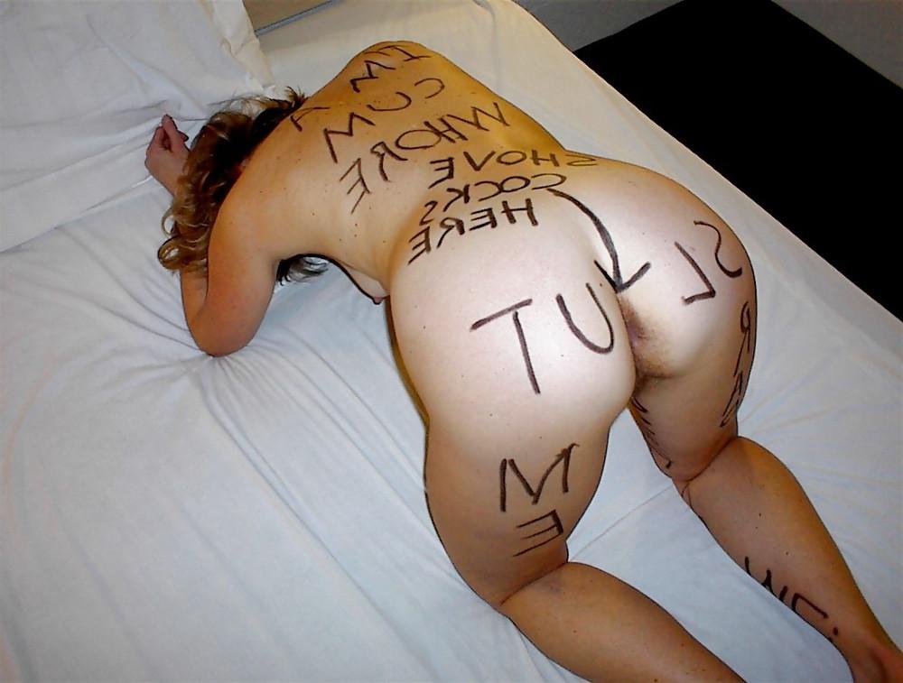 14P Body Writing Slut