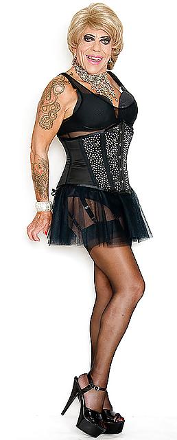 25P I love a tranny in a corset 5