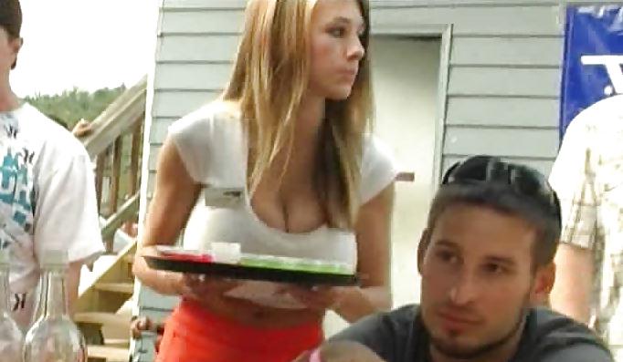 24P Busty Tits & Perfect Body - Hooters Girl, Danielle Houghton 