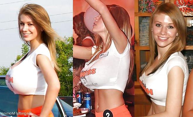 24P Busty Tits & Perfect Body - Hooters Girl, Danielle Houghton 