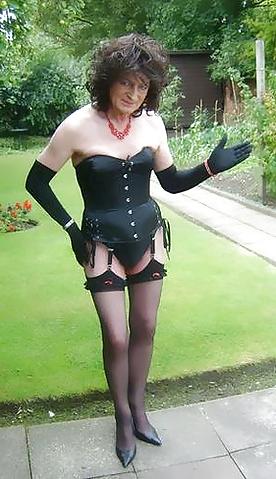 24P I love a tranny in a corset 17