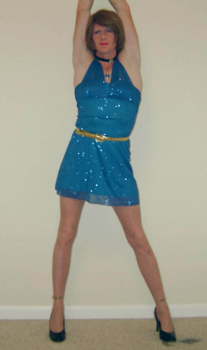 25P DEBBIE HEART IN MY FAVORITE BLUE DRESS