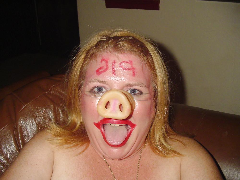 25P Pantyhose pig whore slave 
