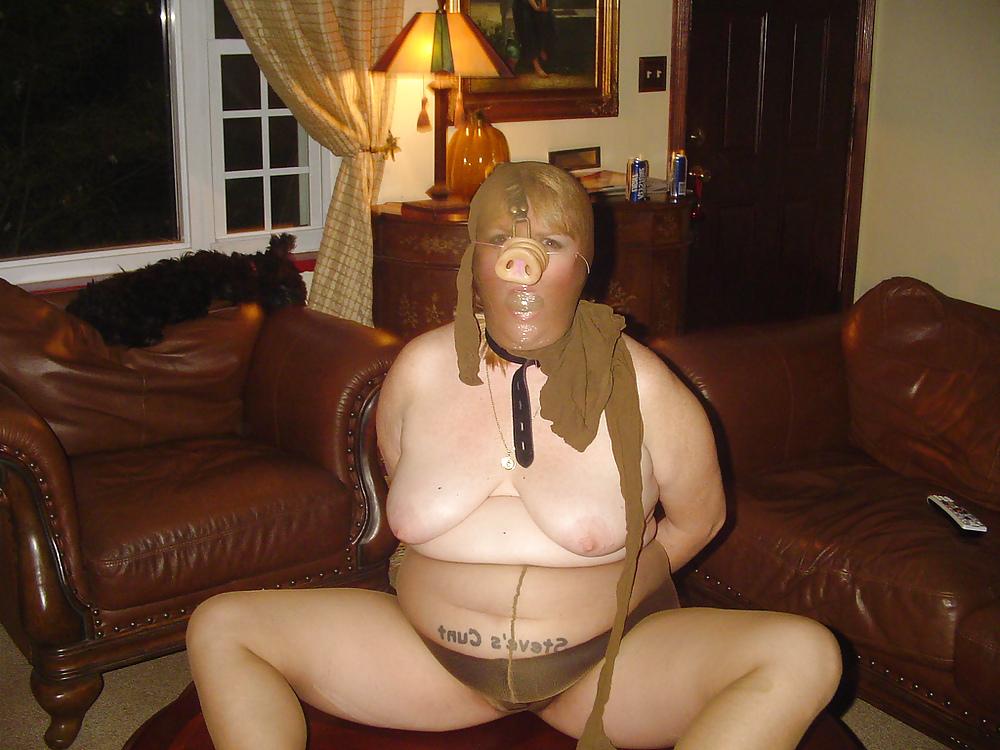 25P Pantyhose pig whore slave 