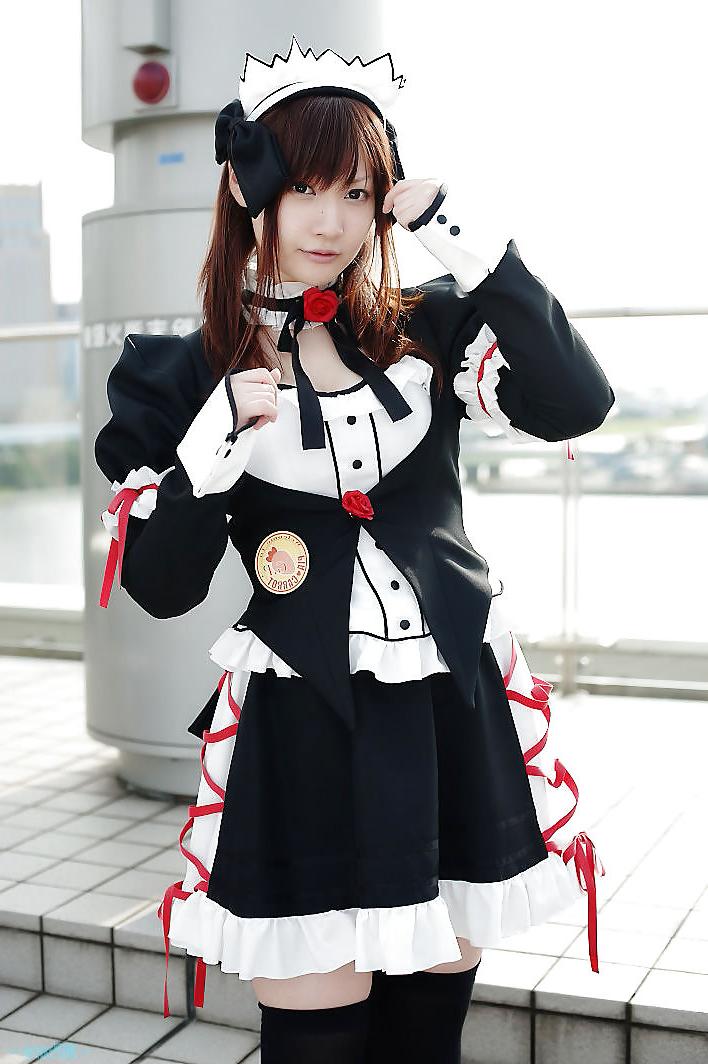 25P Cosplay Japanese maid 7