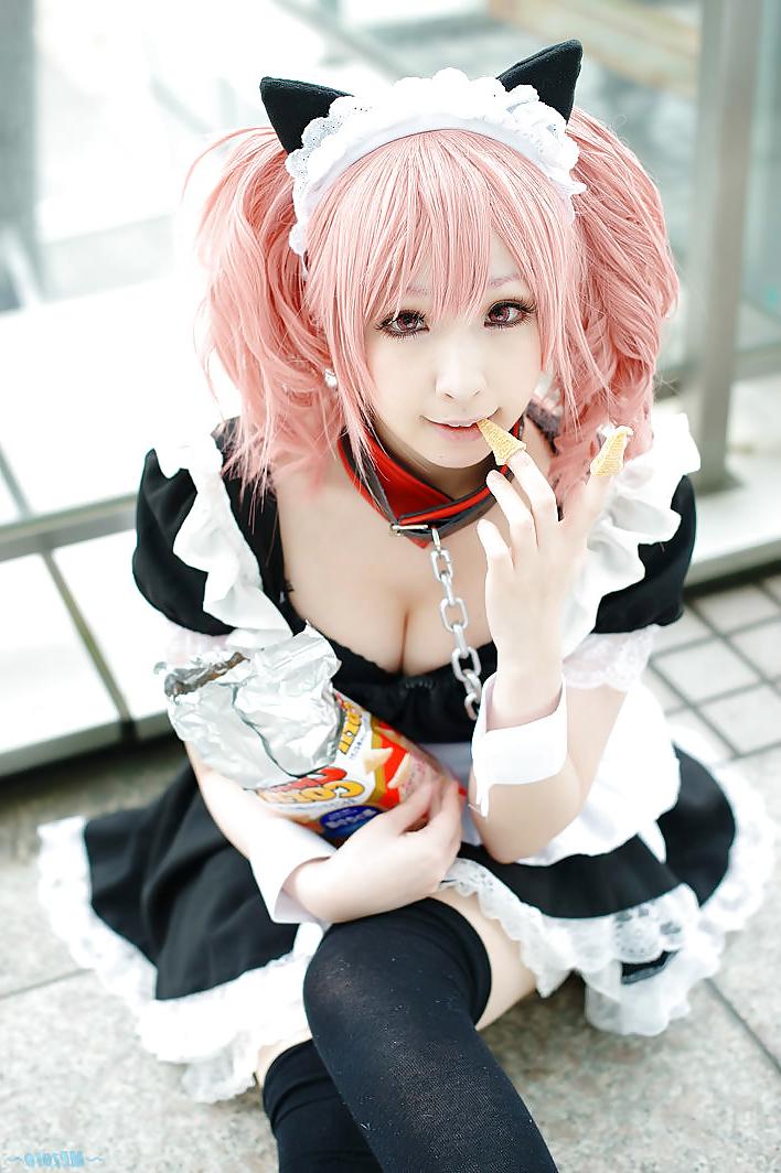 25P Cosplay Japanese maid 7