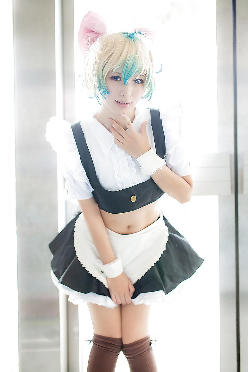 25P Cosplay Japanese maid 7