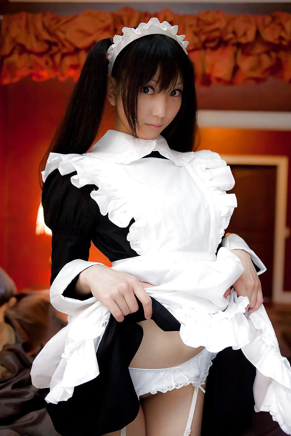 25P Cosplay Japanese maid 7