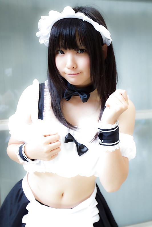 25P Cosplay Japanese maid 7
