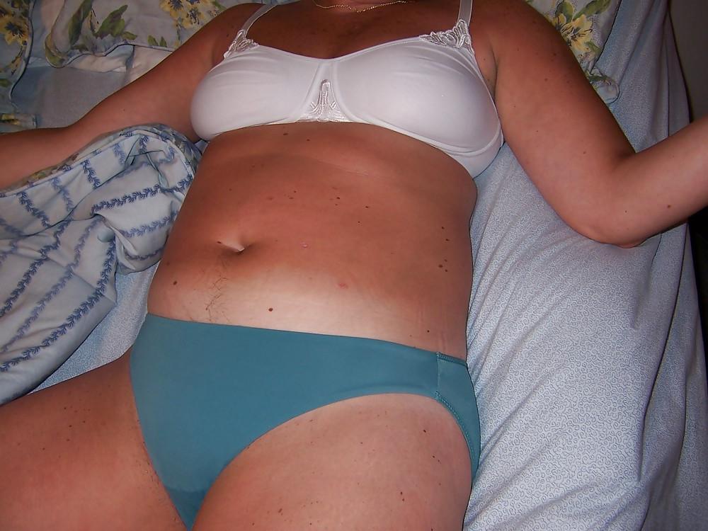 10P My blue panty ass
