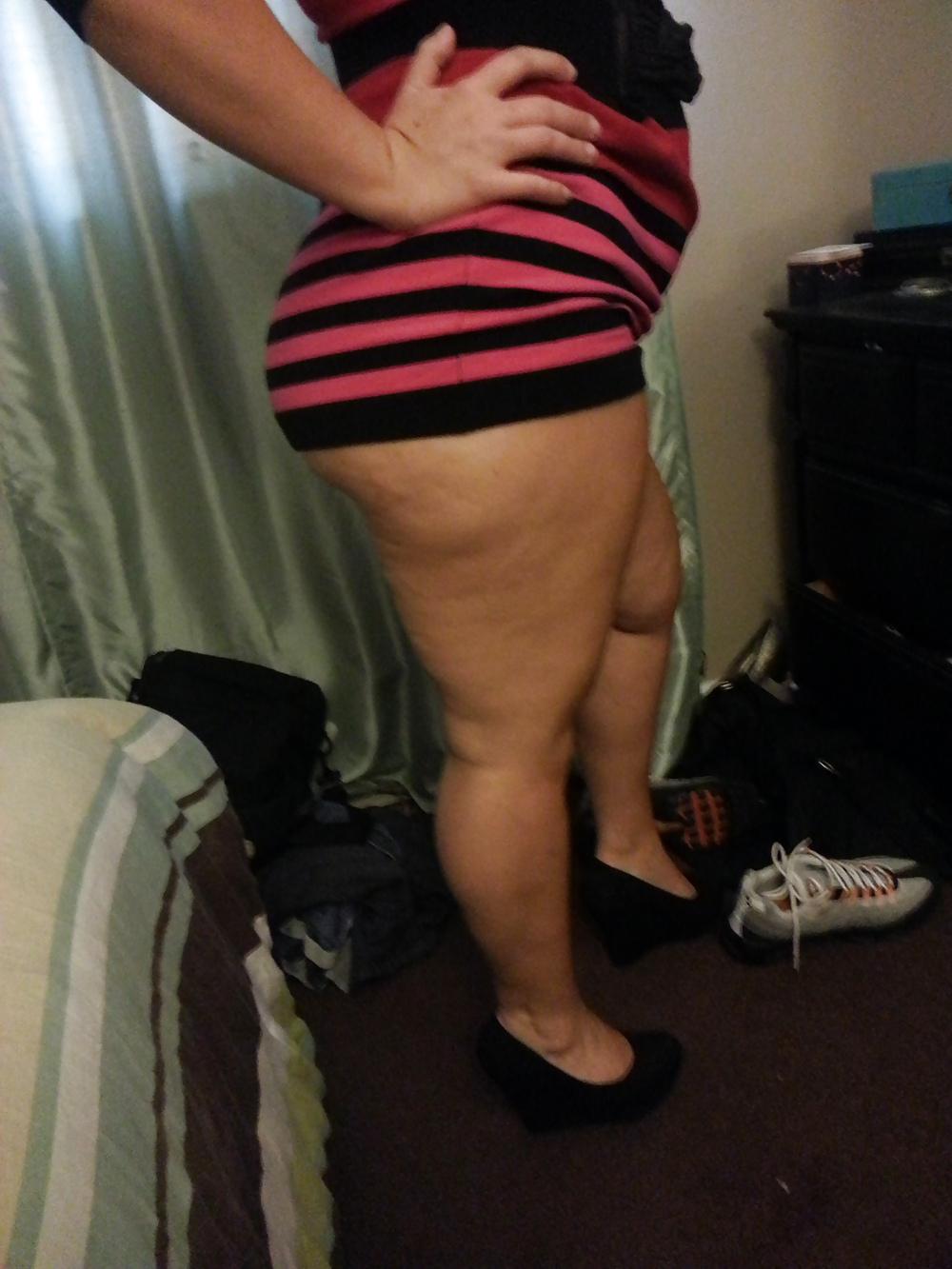 10P Pawg stripped dress