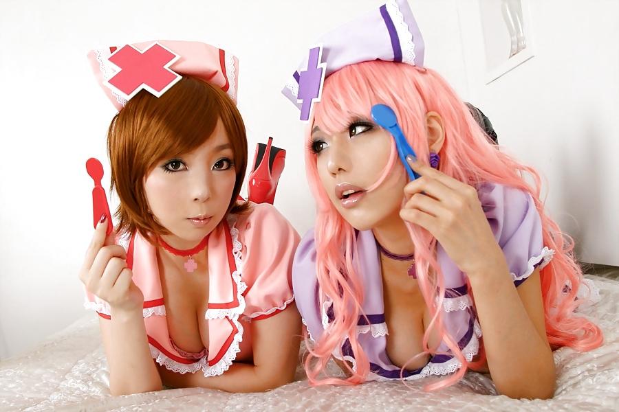 6P Tasha's super sexy cosplay nurses