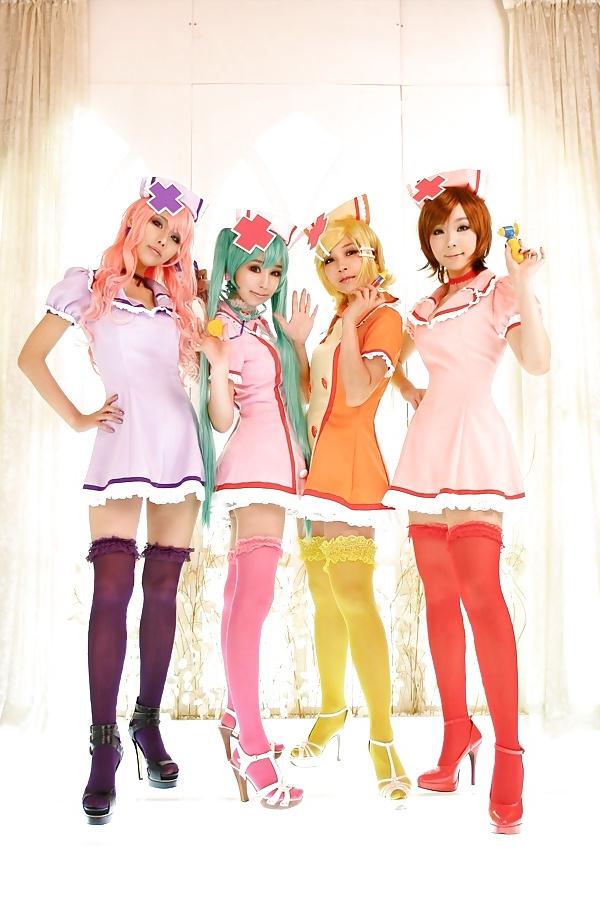 6P Tasha's super sexy cosplay nurses