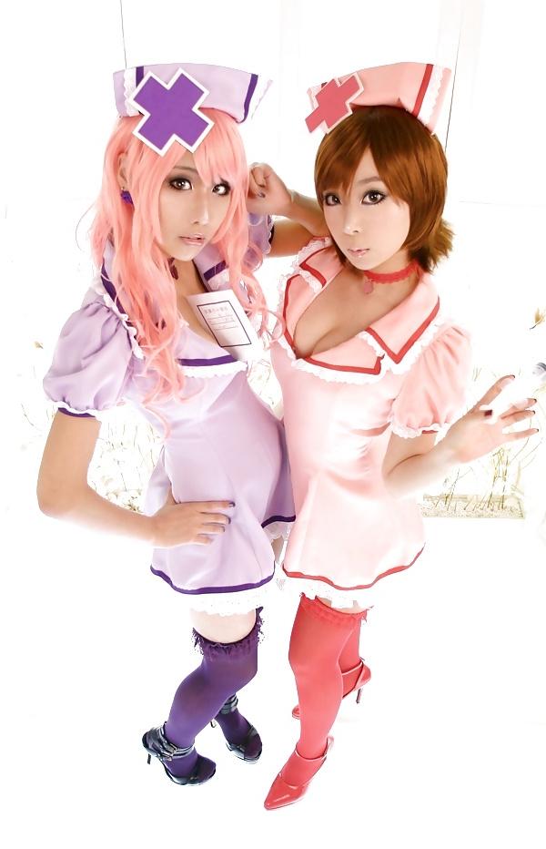 6P Tasha's super sexy cosplay nurses