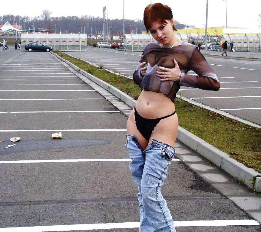 20P Cute shorthaired teen girl with a perfect body - big boobs