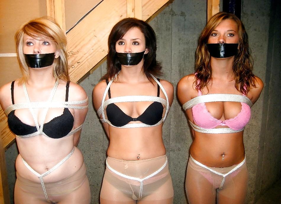 13P Helpless sluts tied up