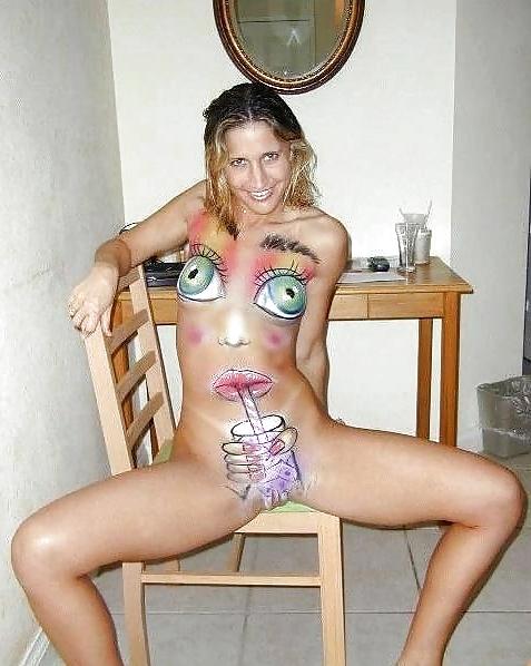 10P Body Painting Beauty